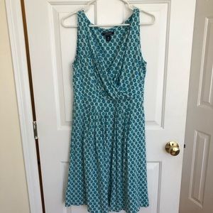 Lands End Fit and Flare Dress size M (10-12)